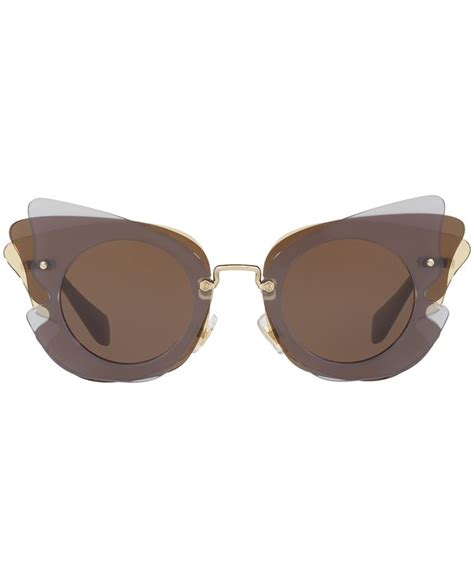 miu miu mu 02ss|Miu Miu™ MU 02SS Irregular Sunglasses .